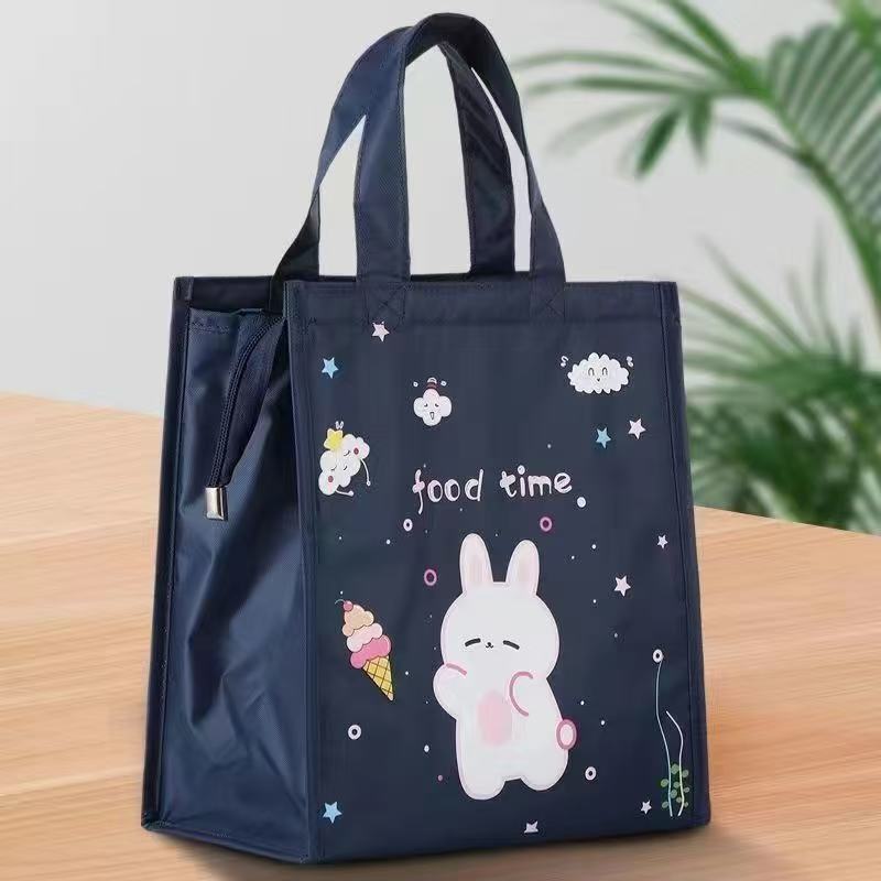 Lunch Box Bag Thermal Insulation Bag Thickened Large Rice Bag Aluminum Foil Canvas Vegetable Lunch Box Warm and Cold Work Tote Bag Lunch Box Bag Thermal Insulation Bag Thickened Large Rice Bag Aluminum Foil Canvas Vegetable Lunch Box Warm and Cold Work Tote Bag