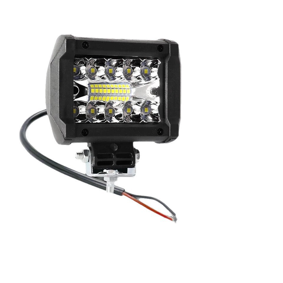 Coche luz pulgadas auxiliar externo 4-ojo off-carretera vehículo 20led luz revisión trabajo coche modificado coche Luz