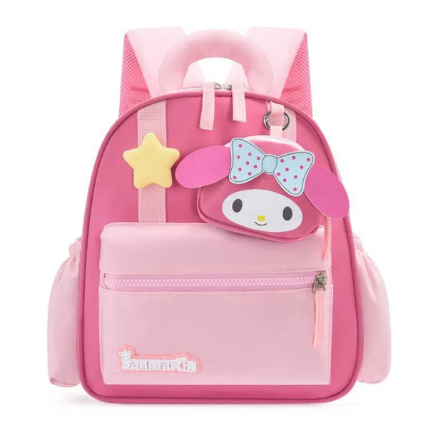 Fashionable New Cartoon Kindergarten Backpack, Lightweight Casual Children's School Bag for Ages 3-6, Dopamine Backpack