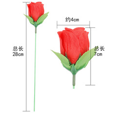 Torch Rose, Torch Turns into Rose, Pick-up Magic Props Stage Close-up Magic, Valentine's Day Gift