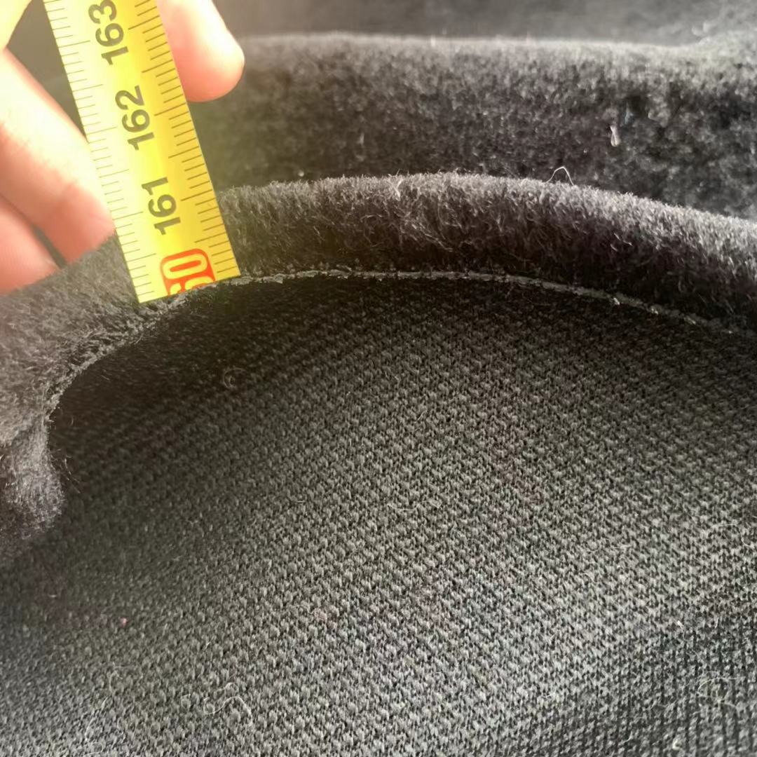 100%澳毛机织羊毛植绒汽车脚垫面料