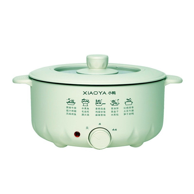 小鸭 商用大容量10L电火锅大功率带蒸笼8L电煮锅礼品5升电蒸锅|undefined