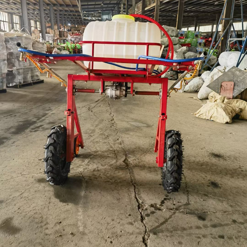 小型自走式汽油柴油打药机 农用大容量手推式宽幅可调喷药机厂家