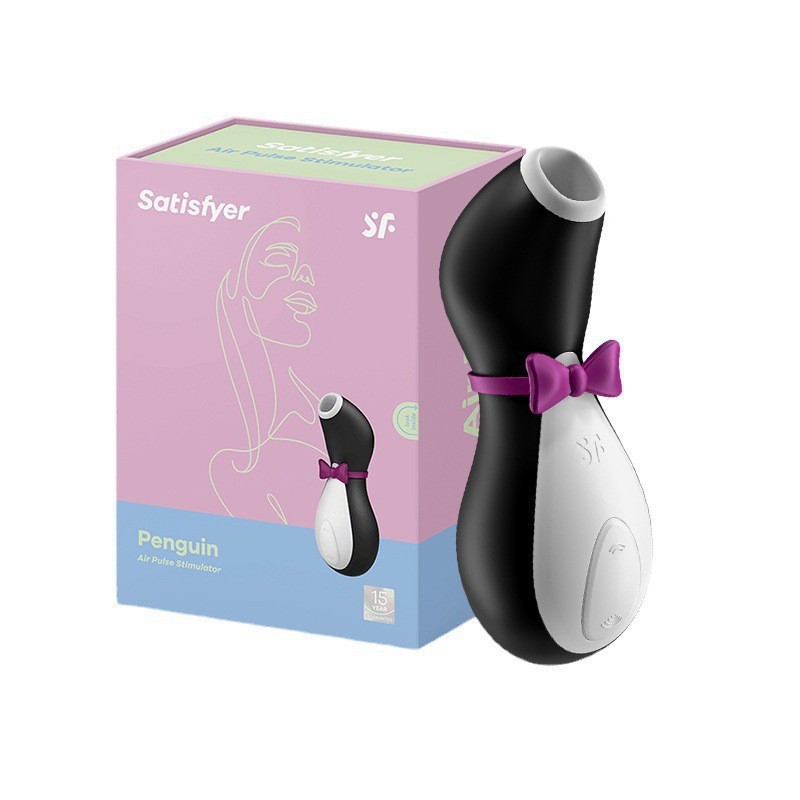 Satisfyer pingüino chupa huevo vibrante mujer adulto sexy masturbador Satisfyer pro2Sec huevo vibrante