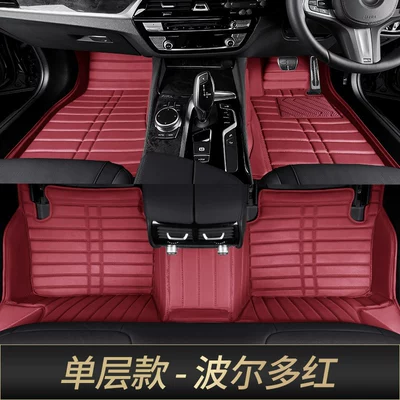 drive carpet, Modelə uyğun ayaqaltı - single-layer-nappa-leatherbordeaux