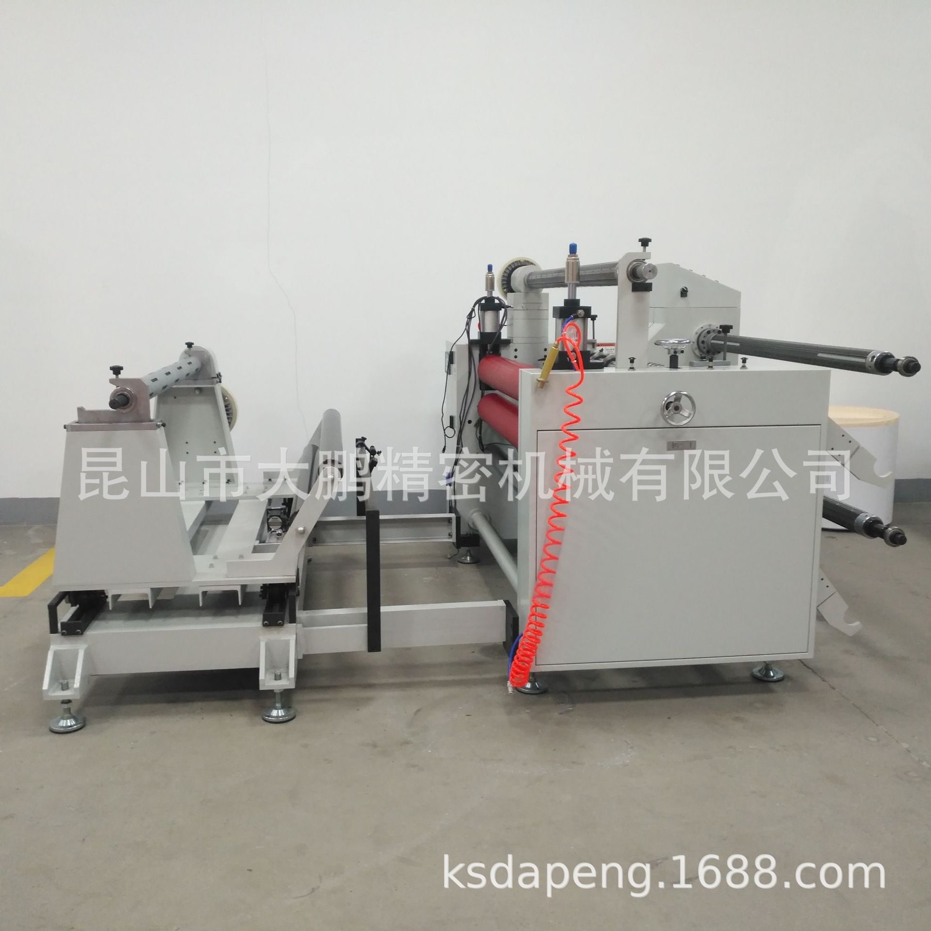 大鹏机械工业胶带贴合机 玻璃纸胶带贴合分切机 全自动分条机