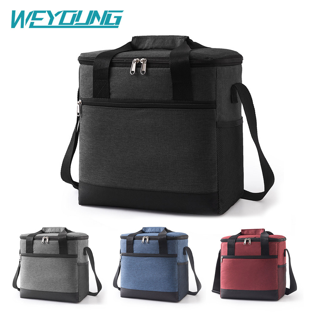 Tela Oxford, gran capacidad, isotérmico, para exterior, de mano, transfronterizo