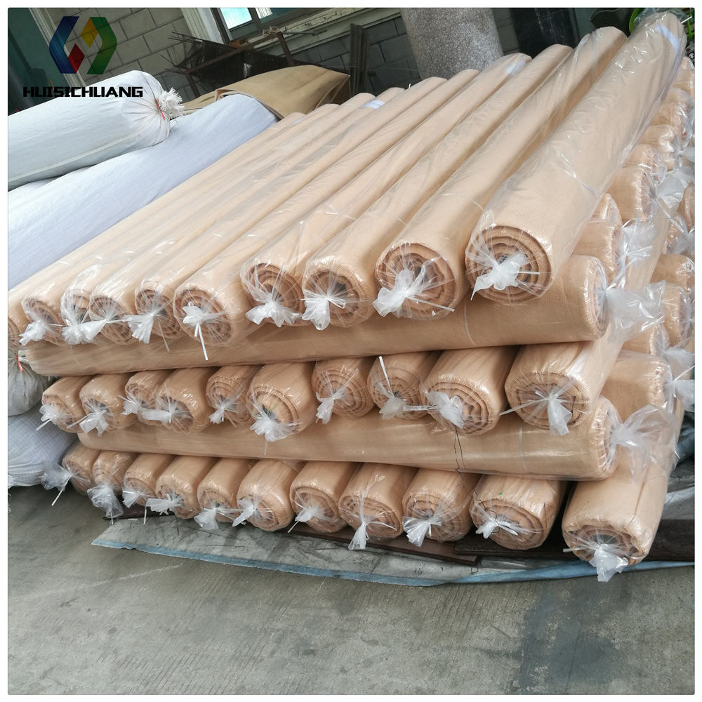 中东沙特市场畅销300-350gsm遮阳网六针遮阴网用于围栏建筑等户外