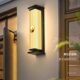 Outdoor Wall Lamp New Chinese Waterproof Rizhao Jinshan Long Strip Villa Aisle Garden Lamp Door Side Column Wall Lamp