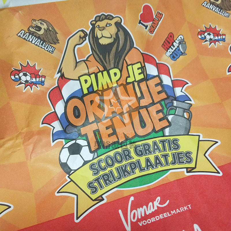 直接表印牛皮纸附PLA可生物降解食品自封袋 彩印牛皮纸防潮食品袋