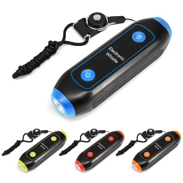 Second Generation Referee Digital Whistle, with Sos Light, Flashlight, Emergency Whistle, Suitable for Referee Coach Teaching