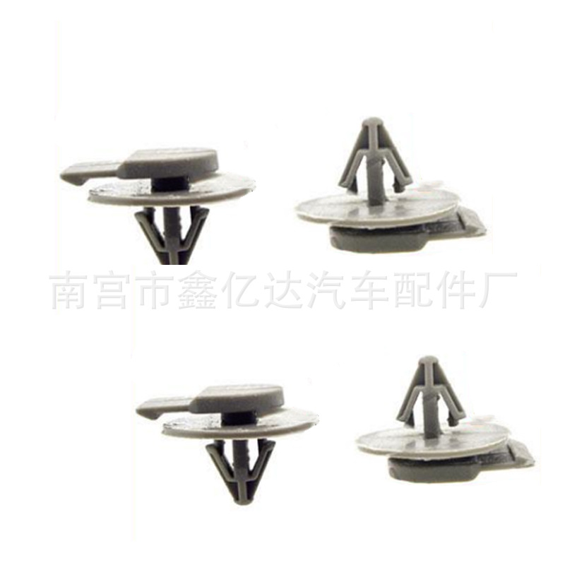 Adecuado para BMW suministro al por mayor coche rueda ceja hebilla remache frontal placa decorativa clip hebilla localizador D301