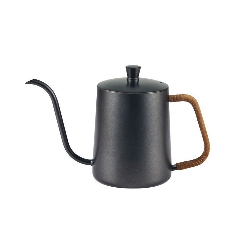Thickened Stainless Steel Pour-Over Coffee Kettle with Long Spout and Narrow Mouth for Home Use, Suitable for Drip Coffee, Small Diameter Water Pouring Kettle Thickened Stainless Steel Pour-Over Coffee Kettle with Long Spout and Narrow Mouth for Home Use, Suitable for Drip Coffee, Small Diameter Water Pouring Kettle