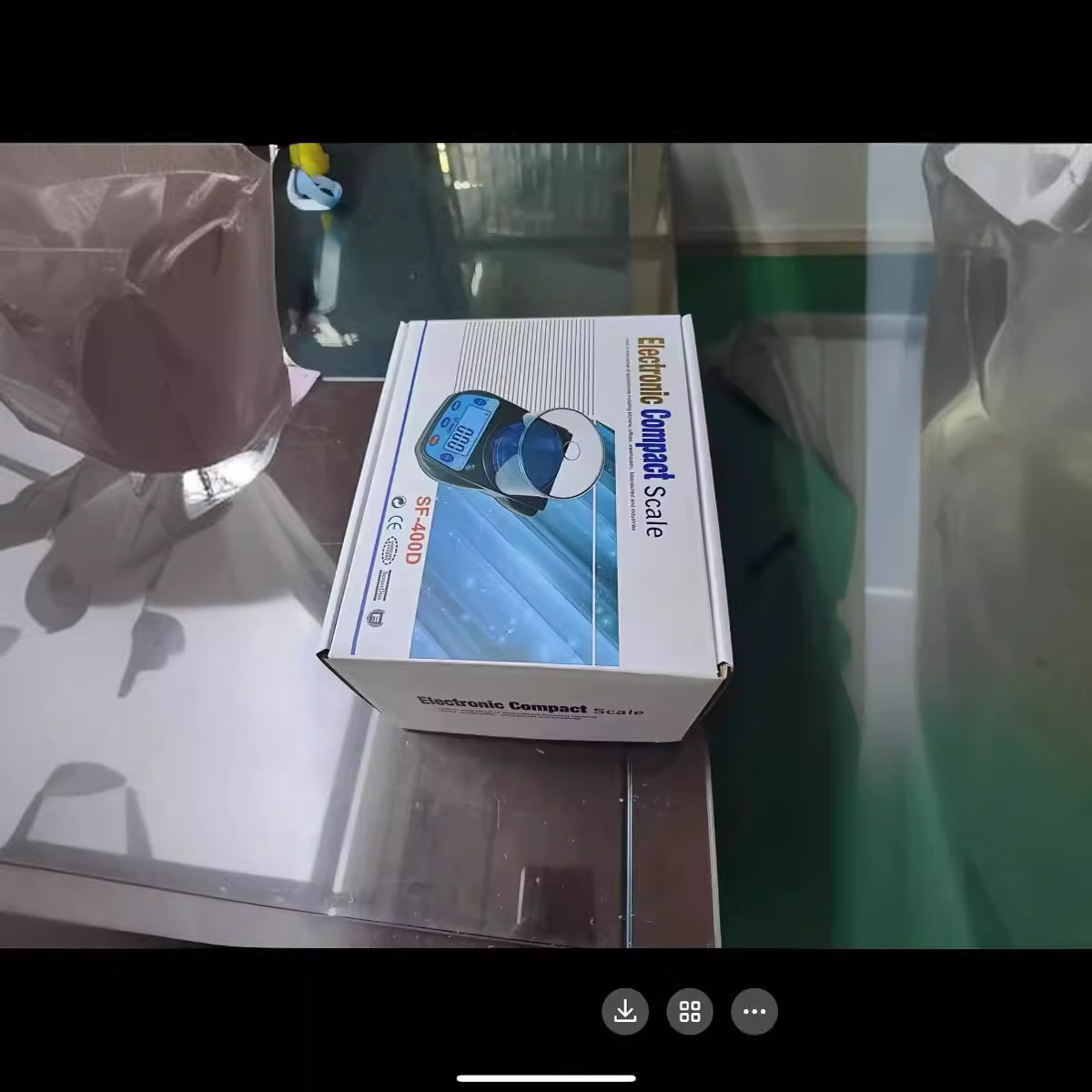 2023 báscula de cocina con cubierta de viento báscula electrónica 400d 500 / 0.01 báscula de alta precisión