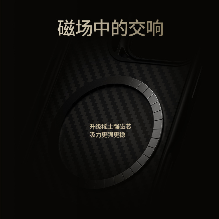 Ốp lưng chống rơi Kevlar Fibre Shield PRO cho iPhone 16 Pro/Pro Max — Lá chắn sợi PRO-Đen, Lá chắn sợi PRO-màu bạc, Lá chắn sợi PRO-Vàng, Lá chắn sợi PRO-Màu xanh lá cây chi tiết 7