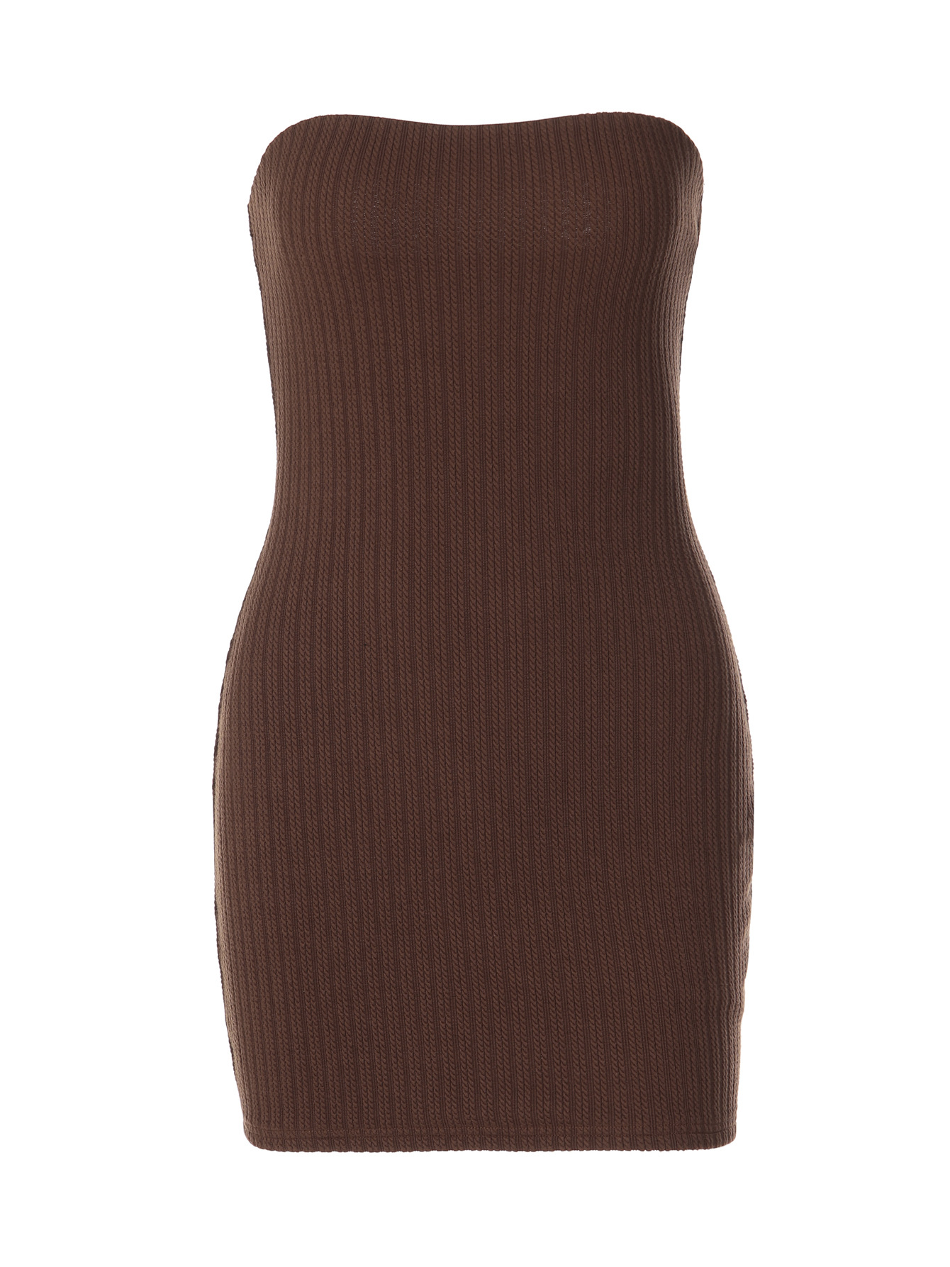 Women's Clothing Spring 2026 European American Style Off-Shoulder Strapless Slim Fit Bodycon Dress For Women Pure Sexy_ecoleips.com