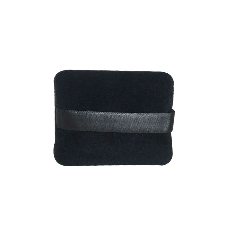 Soft makeup sponge set, square & triangular double-sided powder puffs, assorted colors