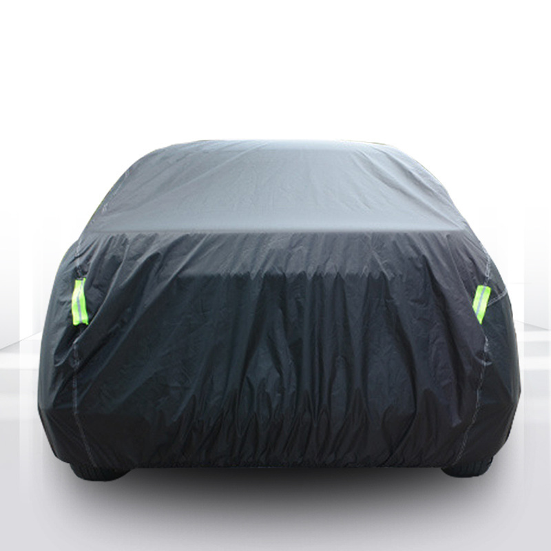 In-Stock Cross-Border 190t Car Cover Full Cover Sun Protection Dustproof Heat Insulation Car Cover Sunshade Car Cover