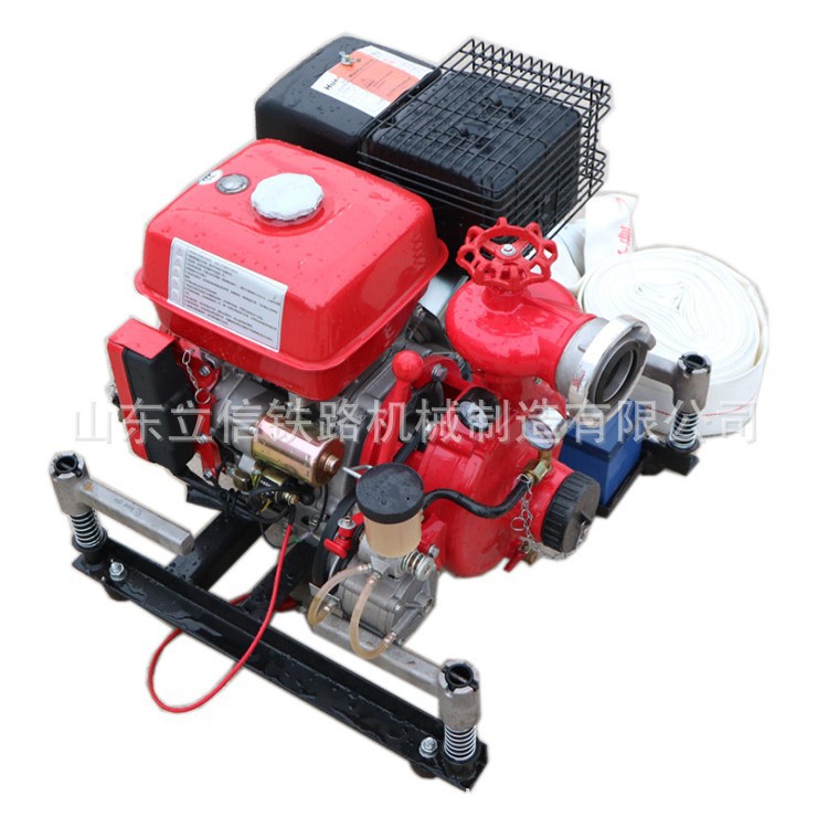 13马力手抬消防机动泵  高扬程手抬消防机动泵 移动式手抬消防泵