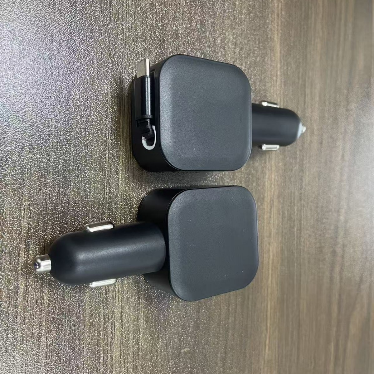 100W伸缩线二合一车载车充充电器PD全协议快充车充手机充私模