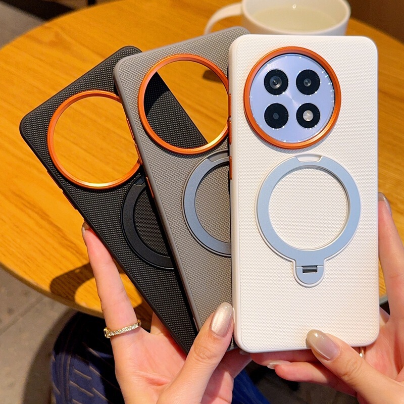 Suitable for Oneplus 15 Mobile Phone Case Holder Rotating High-End Fashion Magnetic Suction Internet Celebrity Wireless Charging 1 Plus Ace5 Anti-Fall