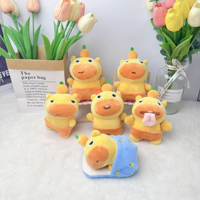 New In-Stock Capybara Lulu Series Plush Toy Pendant Cute Backpack Decoration Birthday Gift for Girls New In-Stock Capybara Lulu Series Plush Toy Pendant Cute Backpack Decoration Birthday Gift for Girls