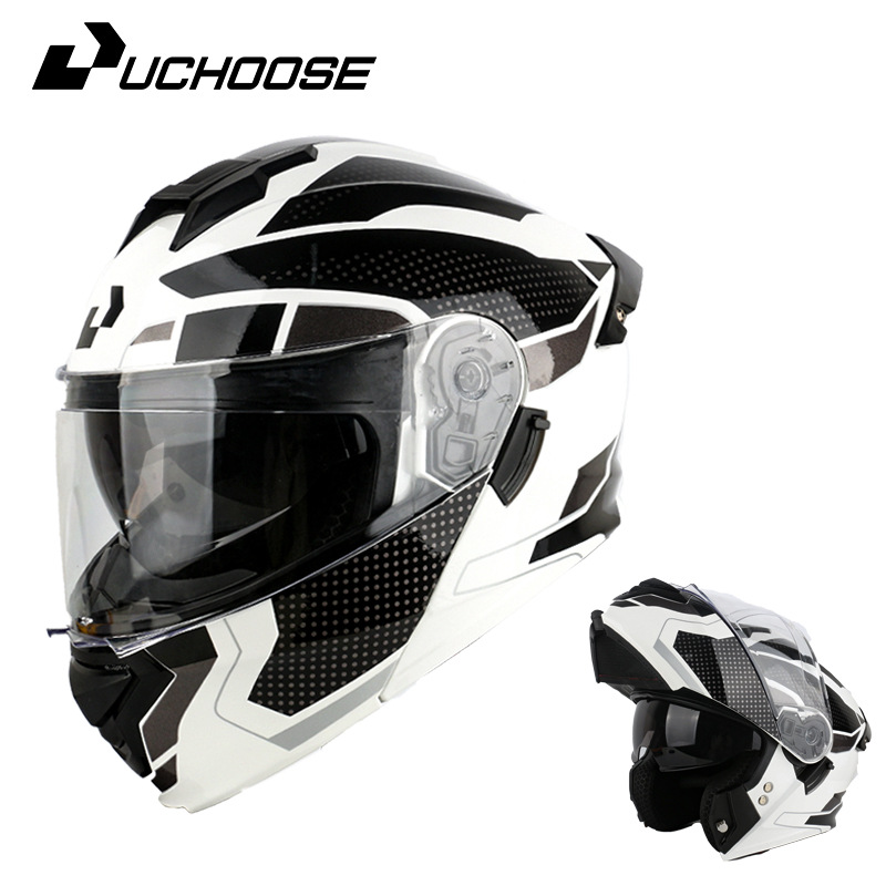 Casco de motocicleta, casco de exposición, ala de cola grande, certificación 3C, unisex, mandíbula desmontable, 3C, ciclismo completo