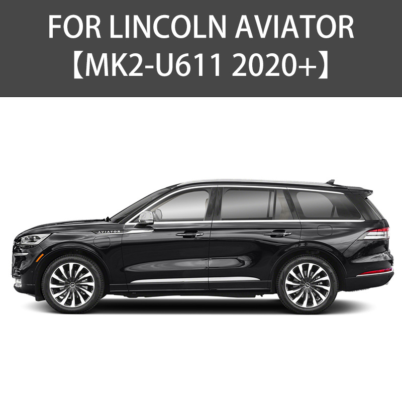 Suitable for Lincoln Aviator Window Deflector, Rearview Mirror Rain Shield, Aviator Window Deflector
