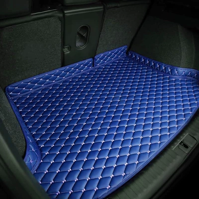 Trunk Mat — Car Trunk Mat, Special - blue-the-size-of-the-cross-border-small-package-is-about-403815-and-the-weight-is-about-1-kilogram