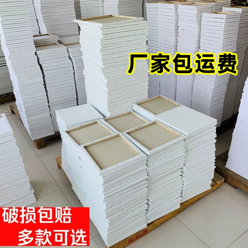 Оптовая Картина маслом Рамка хлопок лен Масло Холст Картина Рамка DIY акриловое масло холст Рамка Картина маслом Внутренняя Рамка