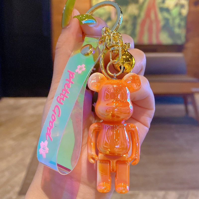 SKU-01-亚克力渐变关节熊-橙色渐变