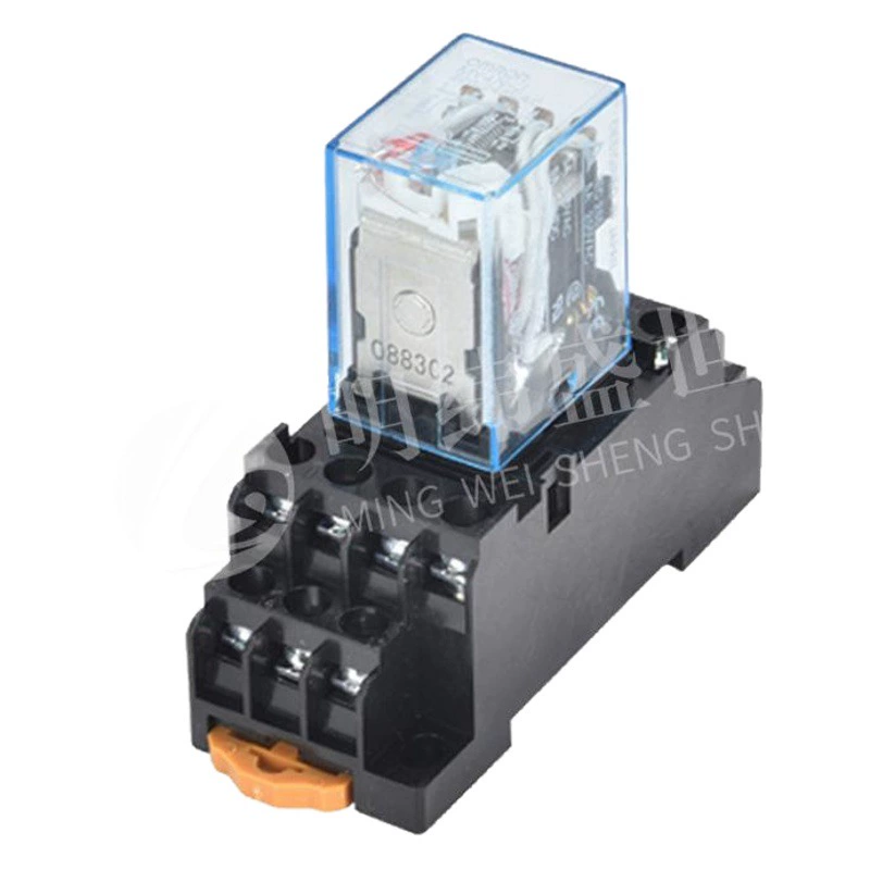 LY2NJ MY4NJ малое промежуточное реле DC12/24/AC110/220V с базой 8/14 pin 5/10A
