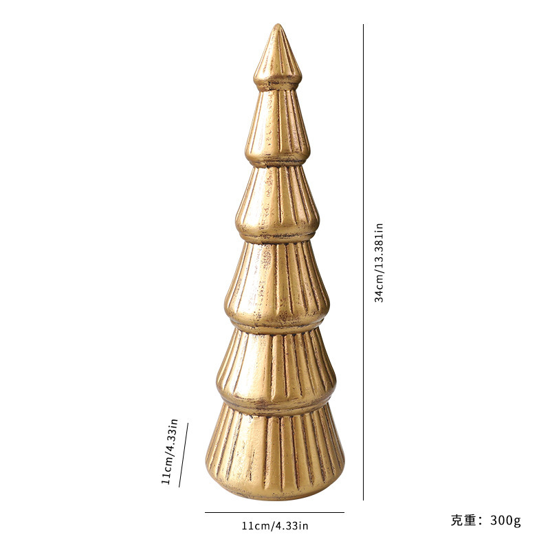 Amazon ventas calientes árbol de Navidad de madera nórdica decoración de árbol de Navidad decoración de escritorio interior de Navidad