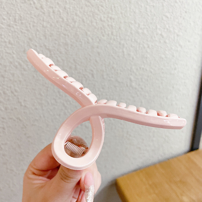 Alto Grado de gran tamaño horquilla para las mujeres 2024 nueva cabeza clip pelo volumen tiburón clip tocado horquilla