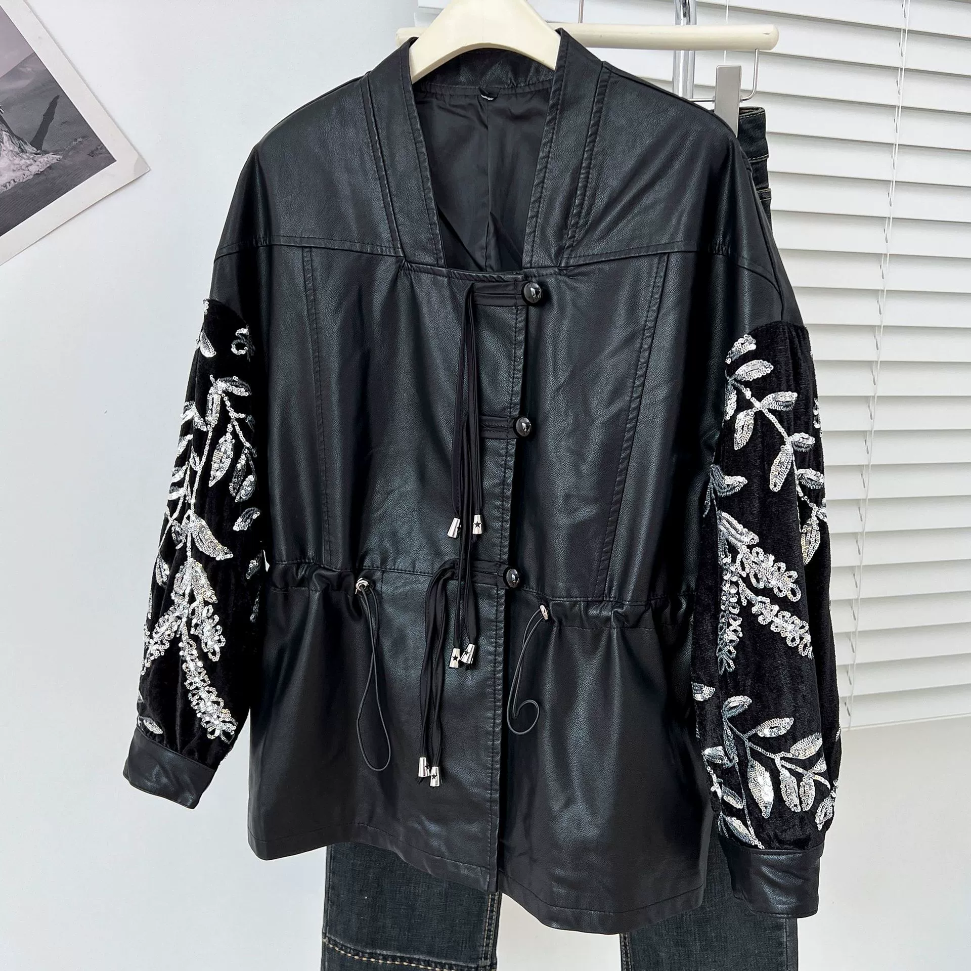 2025 корейская версия весны плюс размер новый 220 кг толстая сестра мода блестки