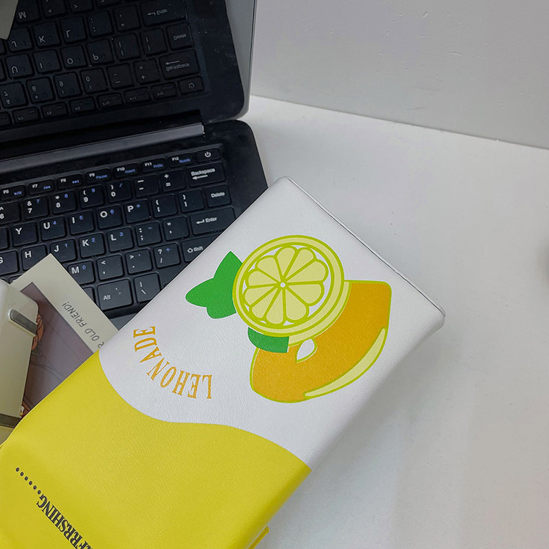 Small Pu Leather Fruit Square Buckle Crossbody Bag display picture 69