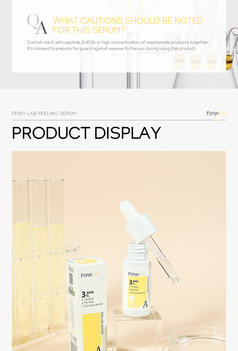 FENYI LAB Triacid Essence 17ml Facial Care Moisturizing and Hydrating Cross-border Skin Care Product undefined