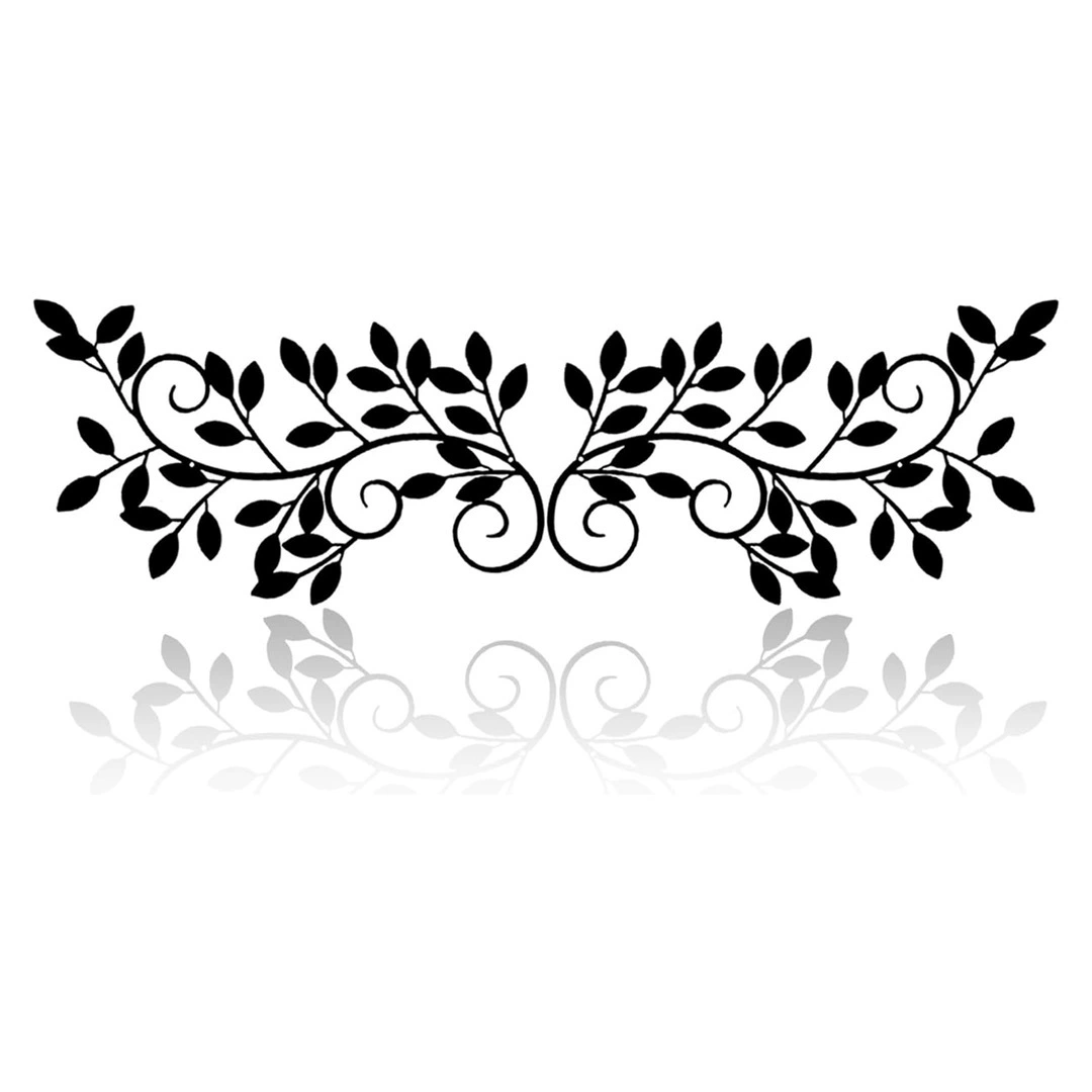 Трансграничная амазонка металлические стены художественные листья стены украшения виноградной лозы оливковые ветви и листья украшения стены украшения железа