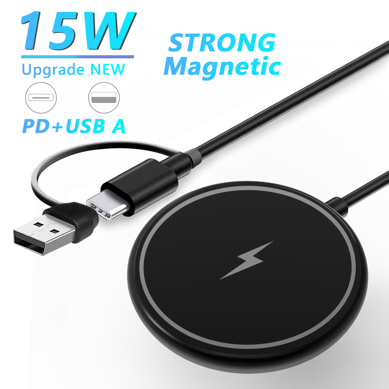 The New Magsafe Magnetic Wireless Charger Is Suitable for Apple 15 Iphone16Pro Magnetic Wireless Charger The New Magsafe Magnetic Wireless Charger Is Suitable for Apple 15 Iphone16Pro Magnetic Wireless Charger