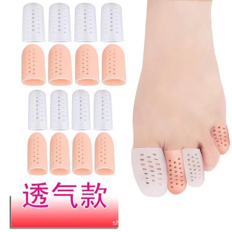 Big Toe Protector Anti-wear Protector Silicone Foot Finger Protector Breathable Soft and Comfortable Thumb Protector