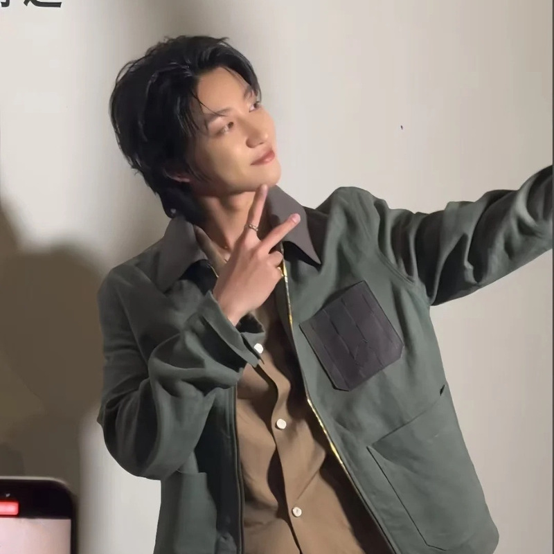 Correct Version of the Original V Brand 25 New Lightweight Linen Denim Work Jacket Casual Loose Coat Unisex