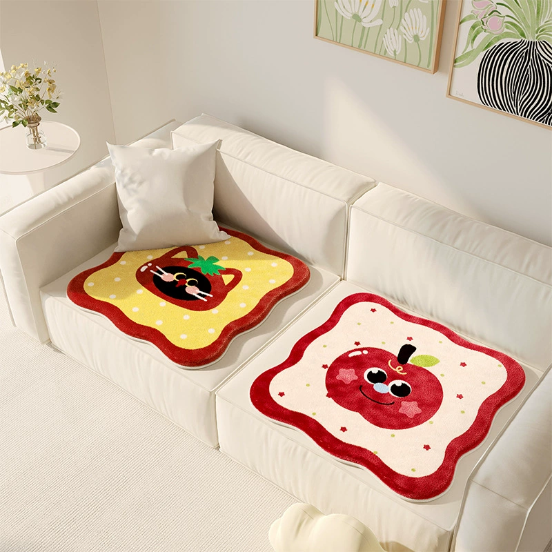 Winter plush non-slip sofa for students