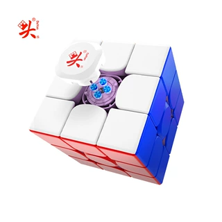 大雁展翅v5m磁浮弹簧磁力三阶速拧比赛魔方儿童益智玩具批发