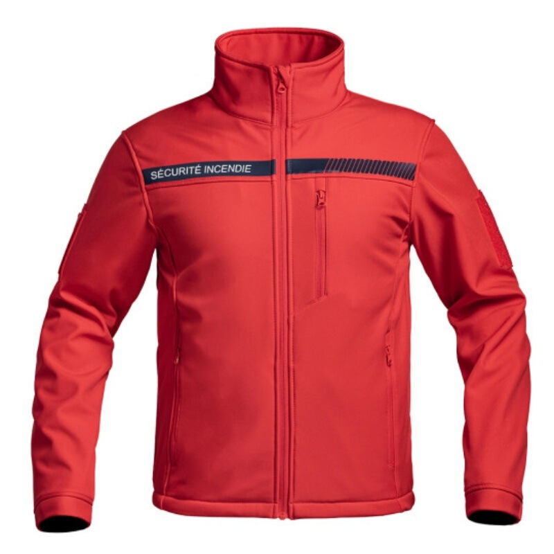 Customized Men's Red Softshell Safety Protective Jacket, Lightweight, Waterproof, Warm, Autumn Casual Hiking Plus-Size Jacket Customized Men's Red Softshell Safety Protective Jacket, Lightweight, Waterproof, Warm, Autumn Casual Hiking Plus-Size Jacket