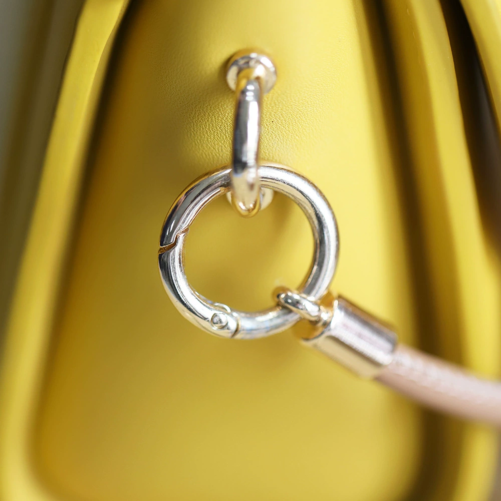 Ready available metal spring buckle ring round carabiner key hook