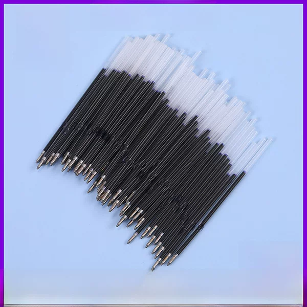 Amazon Mingjia 0.7mm refill press replacement core blue red black bullet ballpoint pen refill in stock wholesale
