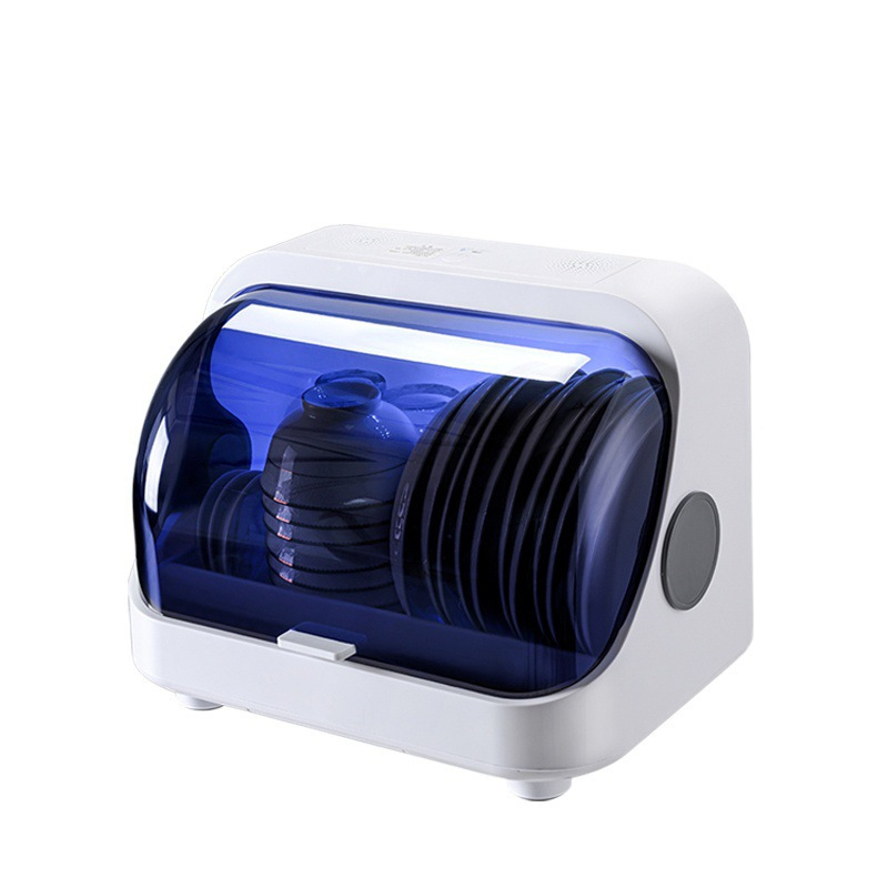 Kitchen Dish Rack Drain Rack Cupboard Cupboard Storage Storage and Placing Bowl Chopsticks Drying Tableware with Lid Storage Box Household