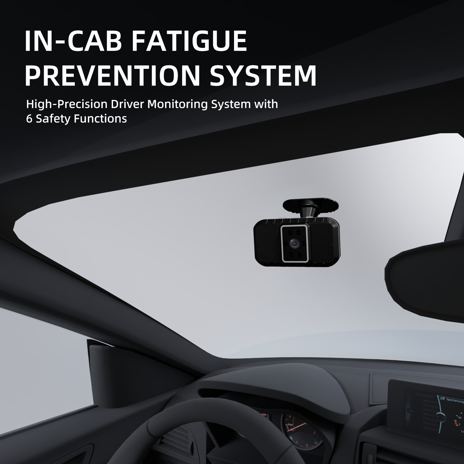 A9 Cross-Border Anti-Fatigue Safety Driving Device Driver Drowsiness Alarm Driving Camera Safety Warning Reminder Device