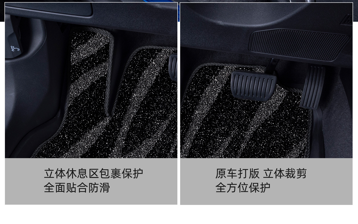 Suitable for Geely Xingyue L, Boyue, Xingrui, and Xingyuan, Upper Carpet Floor Mats, Starry Sky Carpet, Faux Cashmere Mat, Dirt-Resistant and Waterproof