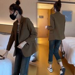 小西装外套女士春秋2025新款小个子休闲感炸街流行超好看西服